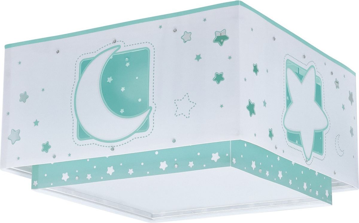 Dalber Dětské stropní svítidlo MOONLIGHT 63236H zelené - obrázek 2