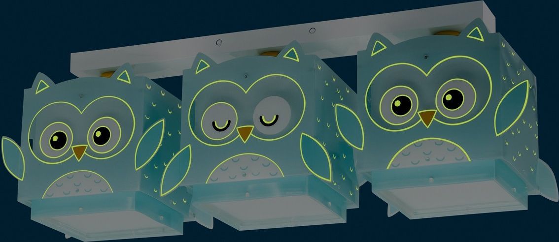 Dalber Dětské stropní svítidlo LITTLE OWL 64393 - obrázek 3