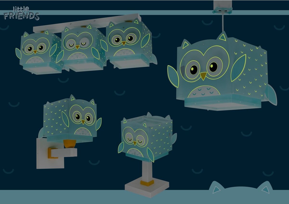 Dalber Dětský lustr LITTLE OWL 64392 - obrázek 5