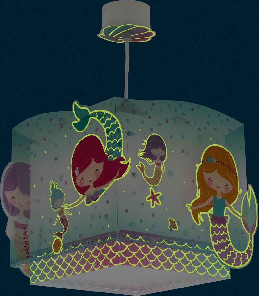 Dalber Dětský lustr MERMAIDS 63442 - obrázek 3