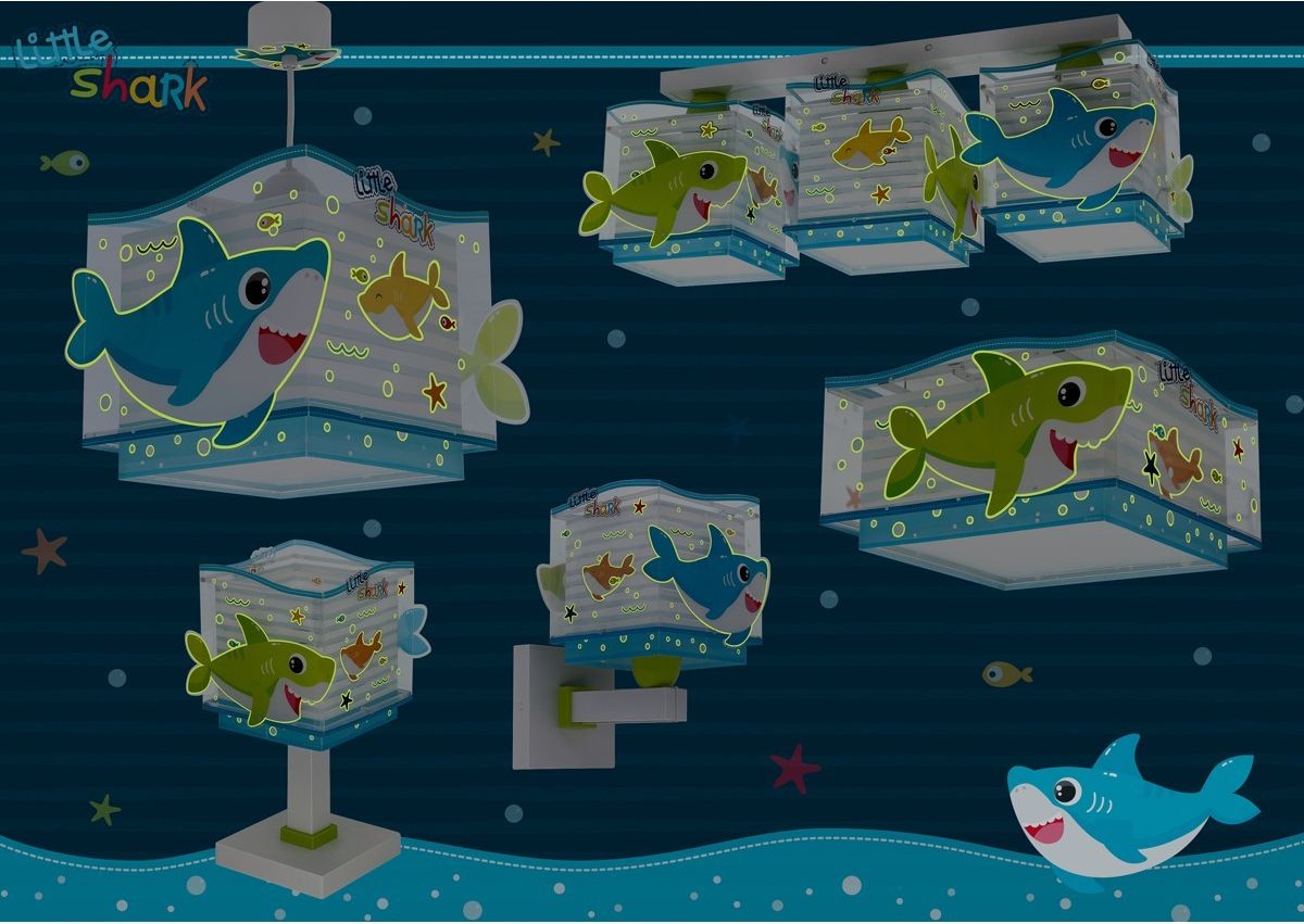 Dalber Dětský lustr BABY SHARK 63472 - obrázek 6