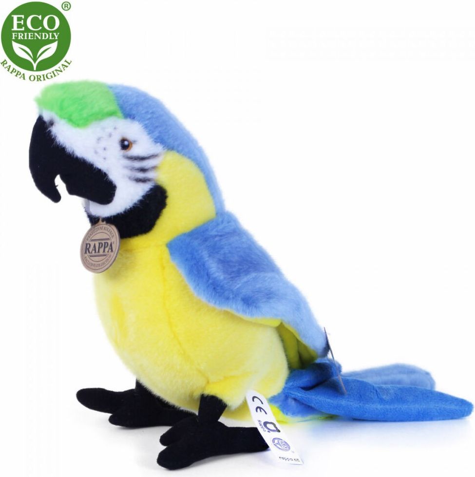 Eco-Friendly Rappa papousek ARA 25cm - obrázek 2