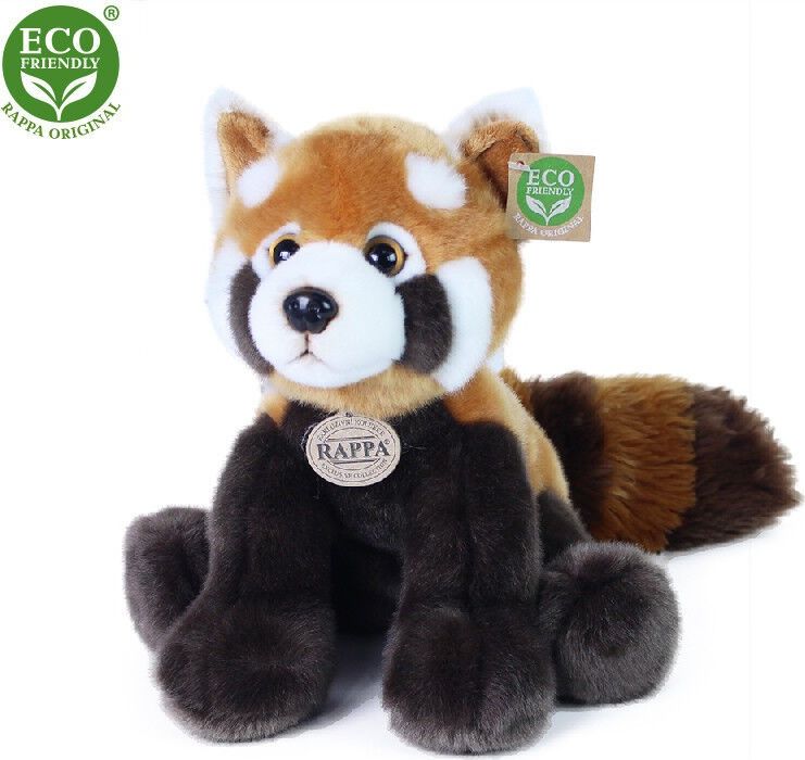 Eco-Friendly Rappa panda červená stojící 28 cm - obrázek 1