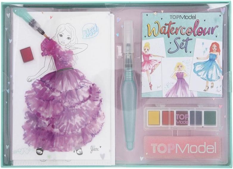 Top Model Vodovková kreativní sada Watercolour - obrázek 1