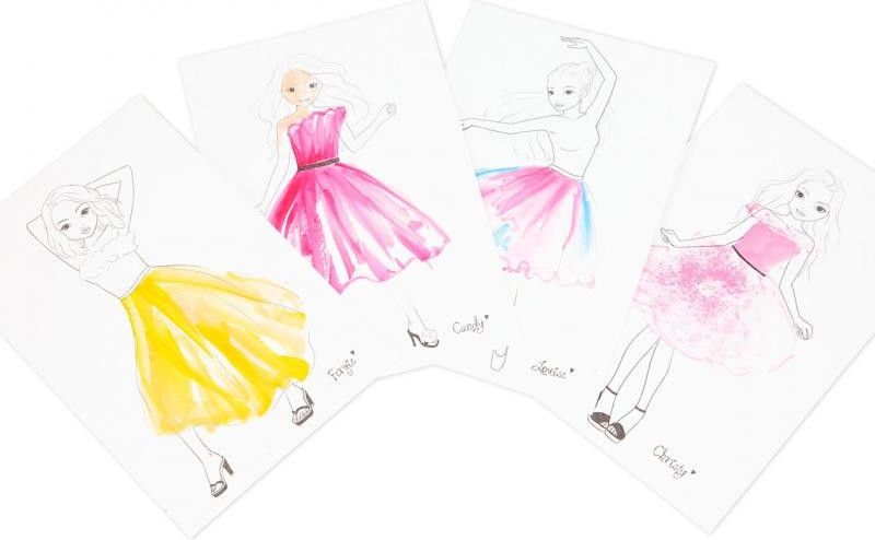 Top Model Vodovková kreativní sada Watercolour - obrázek 4
