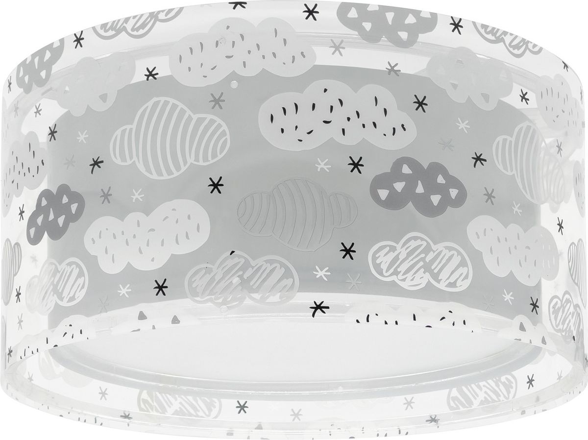 Dalber Dětské stropní svítidlo CLOUDS 41416E šedé - obrázek 1