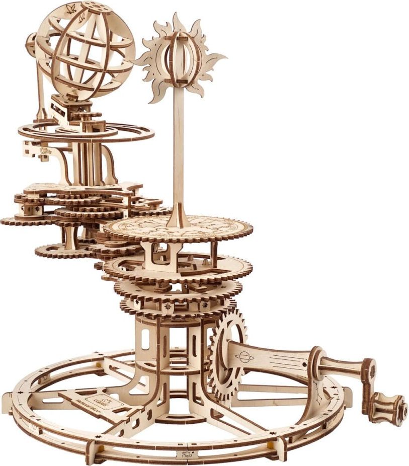 Ugears 3D dřevěné mechanické puzzle Tellurium - obrázek 2