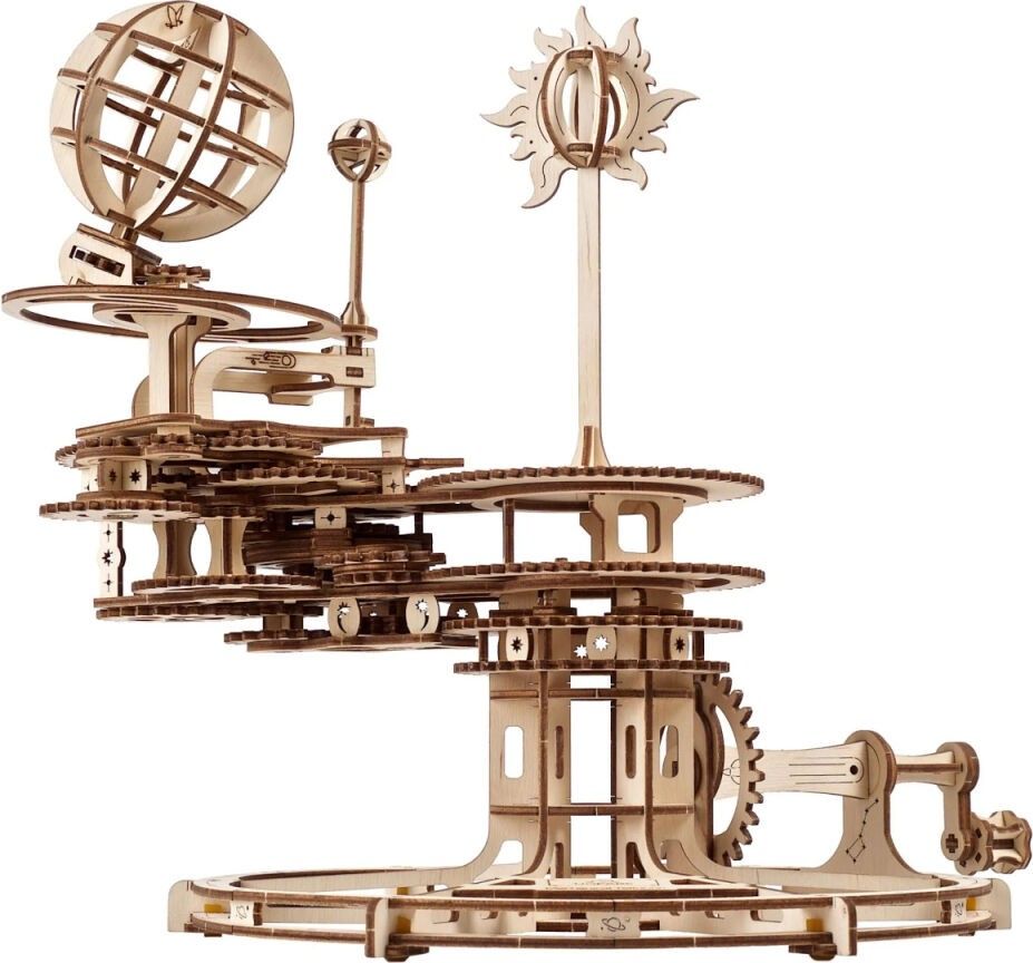 Ugears 3D dřevěné mechanické puzzle Tellurium - obrázek 5