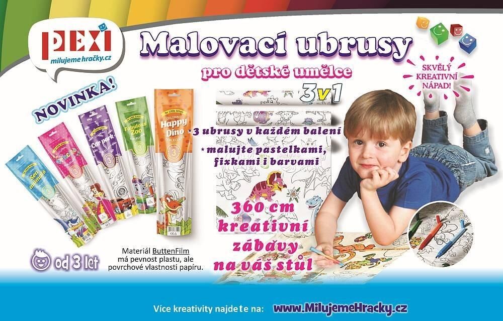 PEXI Malovací ubrusy 3v1 Jednorožci Unicorns - obrázek 2