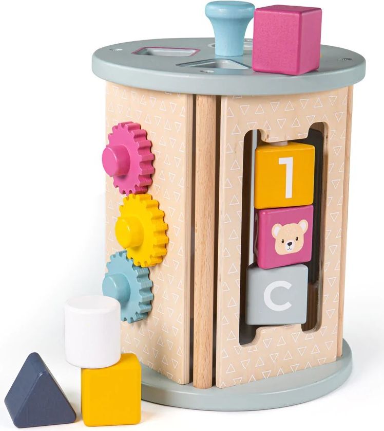 Bigjigs Toys Motorická hračka aktivní válec - obrázek 1