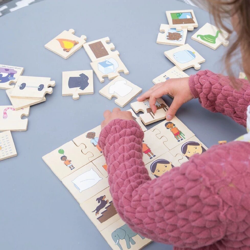 Bigjigs Toys Didaktické puzzle Protiklady - obrázek 3