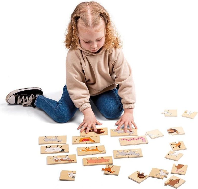 Bigjigs Toys Didaktické puzzle Zvířátka - obrázek 4