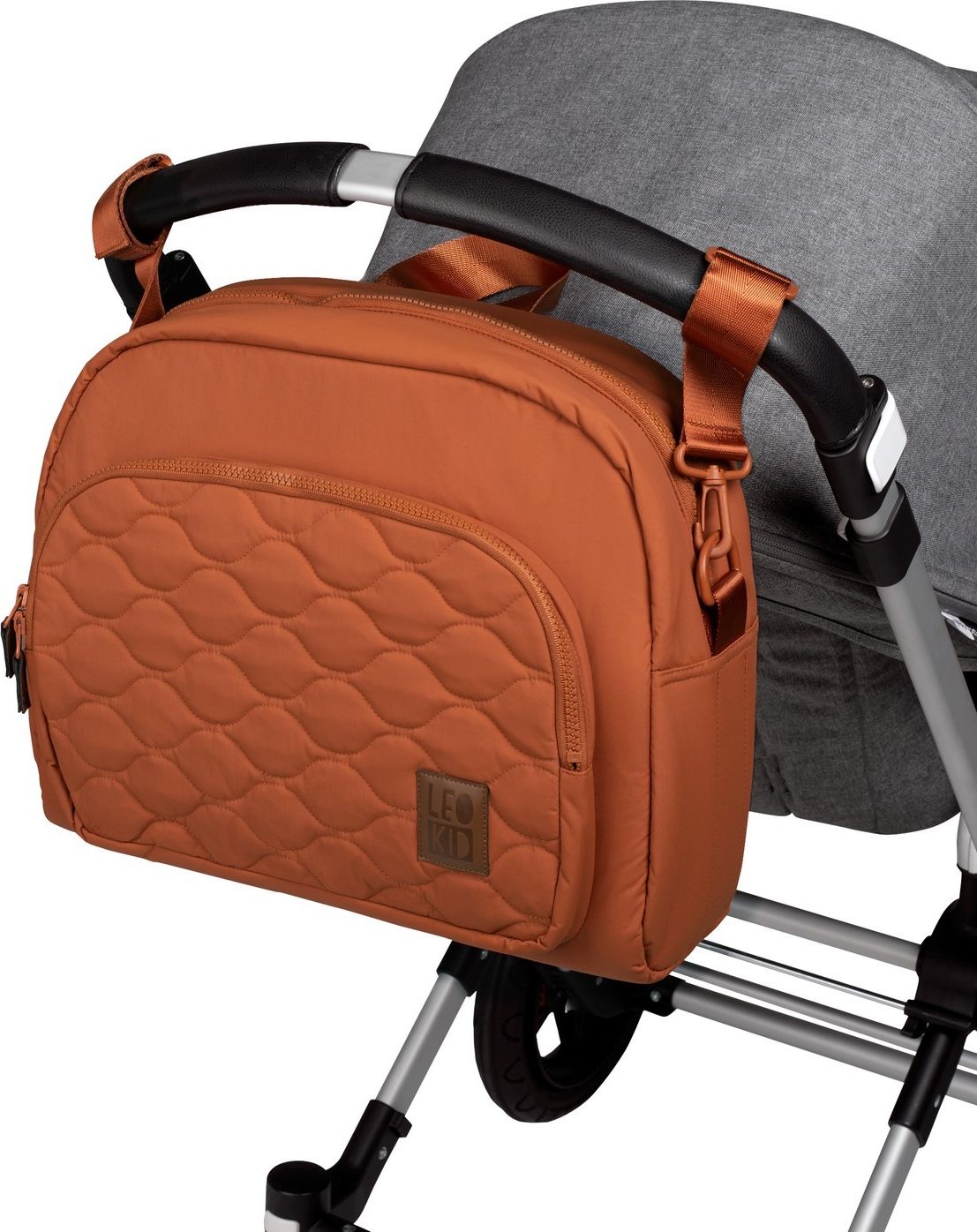 LEOKID Přebalovací batoh Brown Amber - obrázek 4