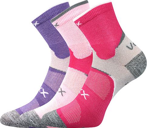 Voxx Maxterik silproX dětské sportovní ponožky Barva: růžová, velikost: 20-24 EU - obrázek 3