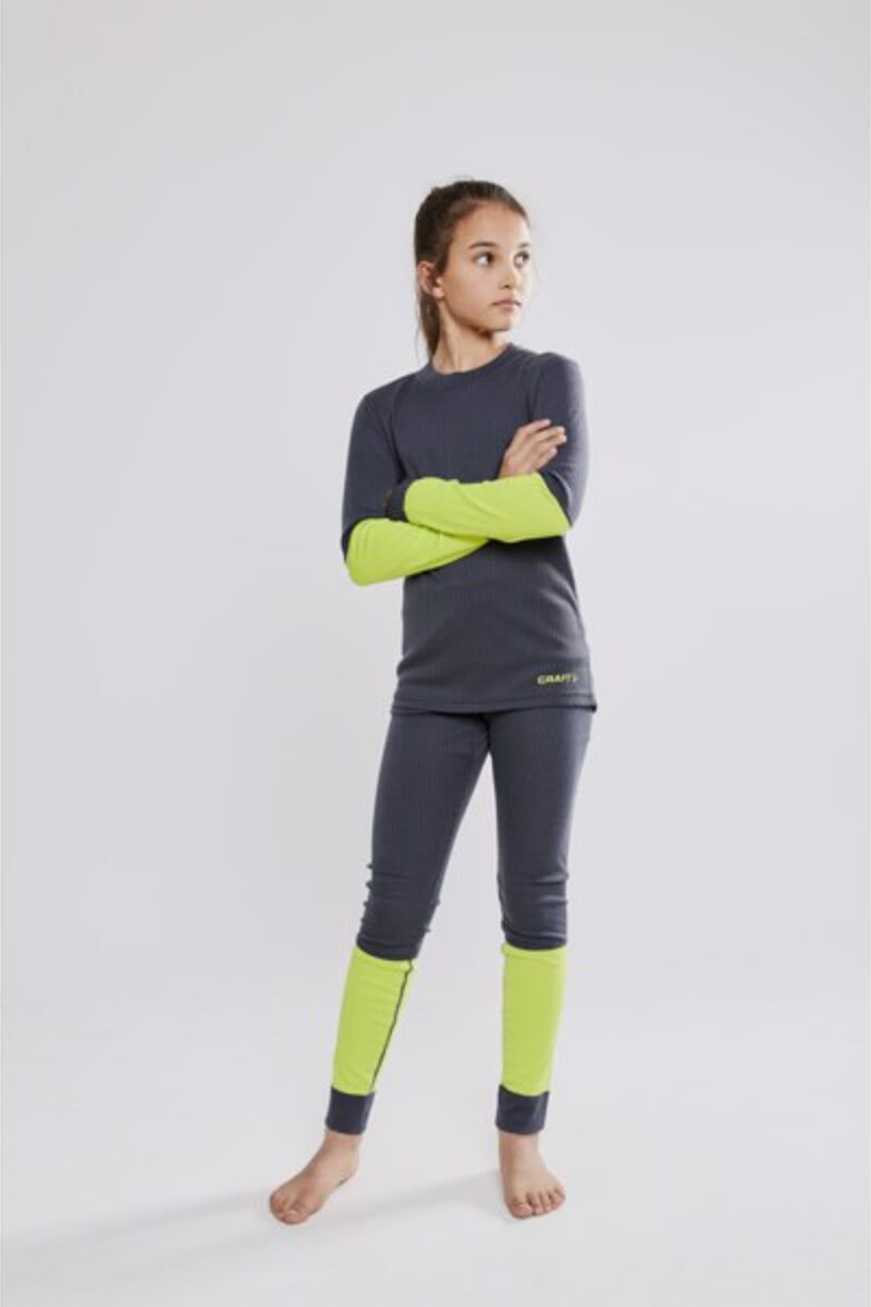 CRAFT Baselayer JR set šedý Velikost oblečení: 134/140 - obrázek 4