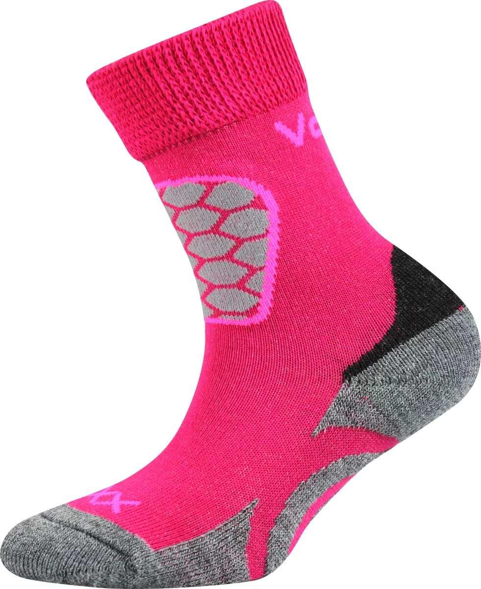 Voxx Solaxik dětské sportovní ponožky Barva: magenta, velikost: 35-38 EU - obrázek 1