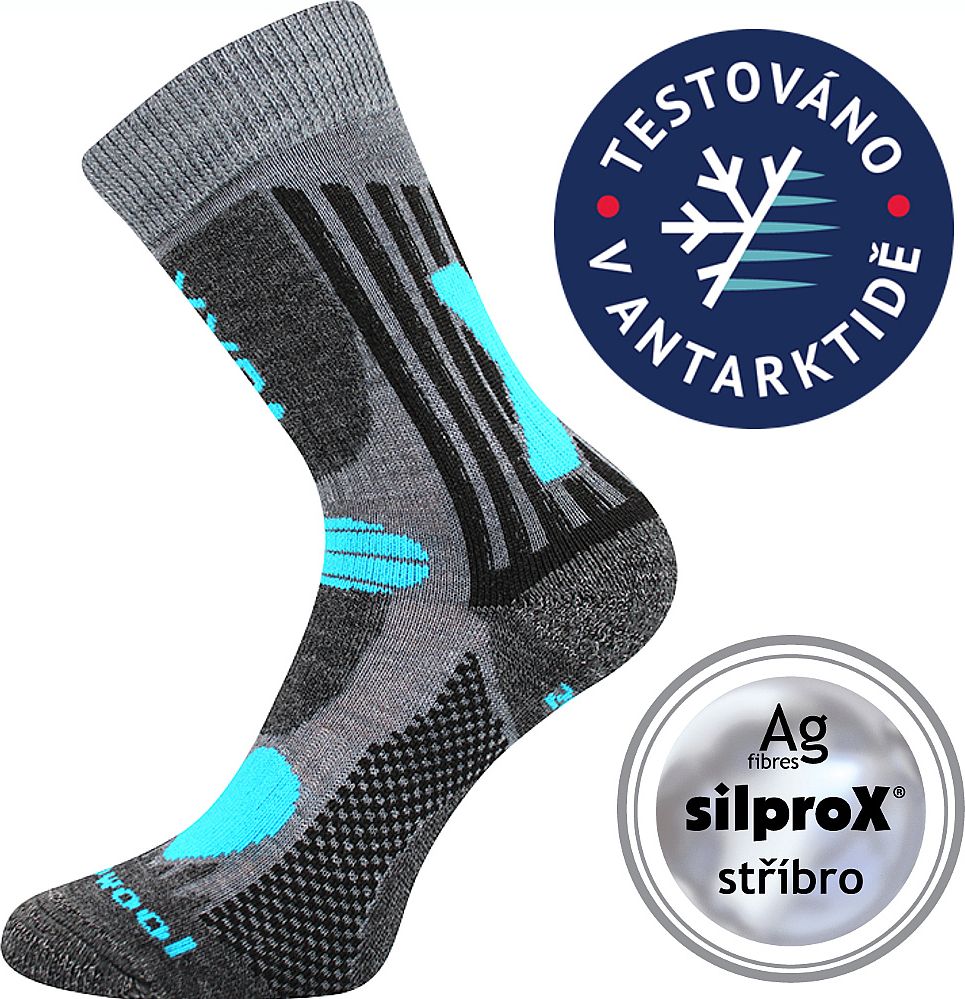 Voxx Vision ponožky dětské Barva: tmavě šedá, velikost: 30-34 EU - obrázek 5
