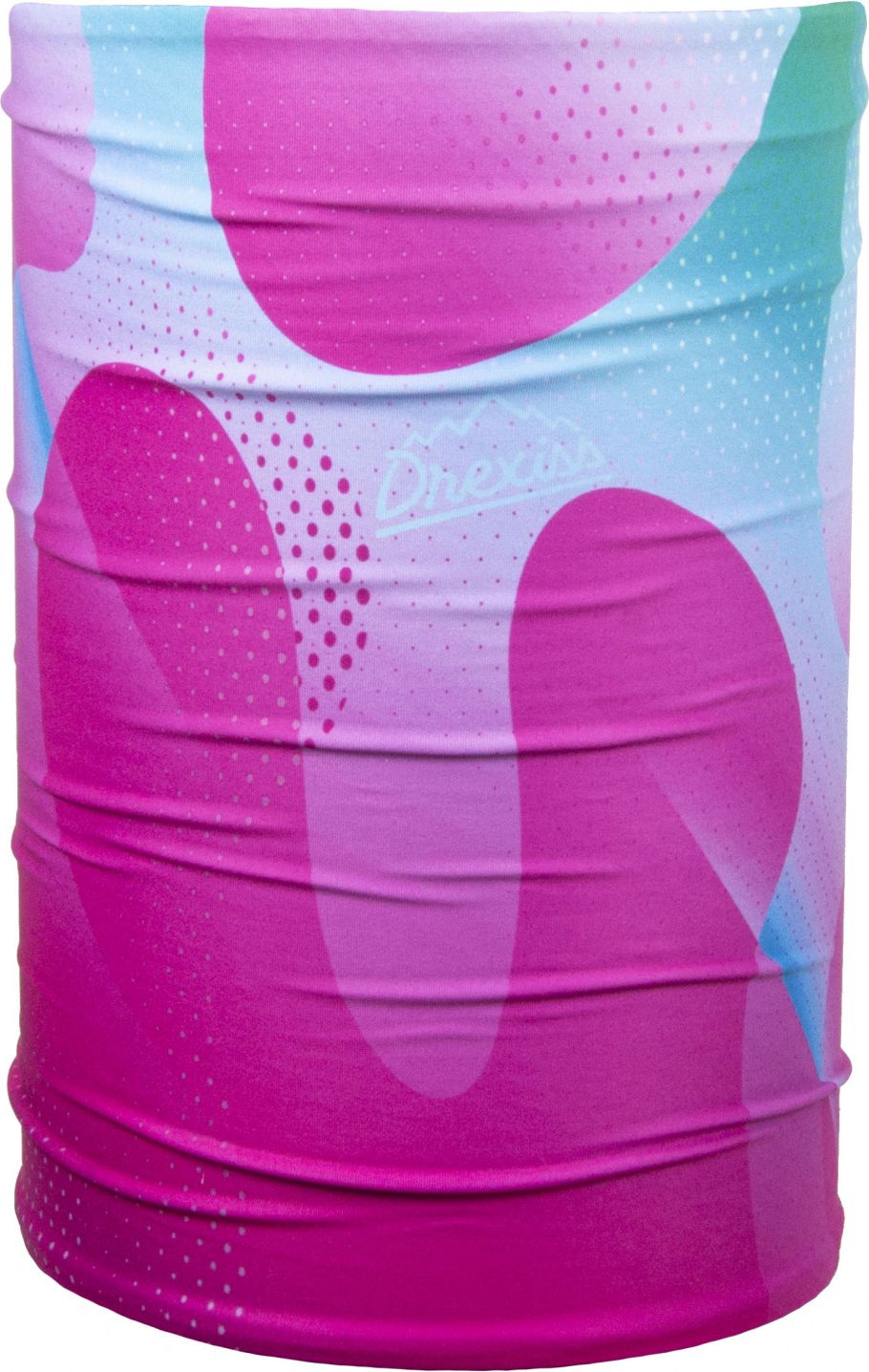 Drexiss funkční nákrčník BUBBLE - PINK velikost: M - obrázek 1