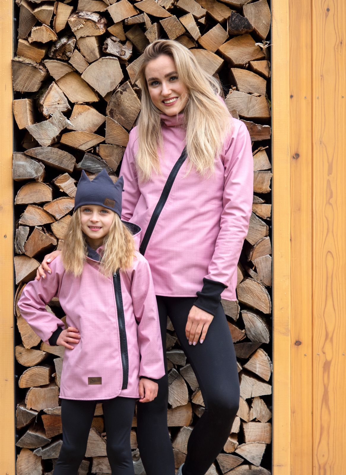 Drexiss SOFT kabátek OLD PINK/ANTRACIT Velikost oblečení: 116 - obrázek 5