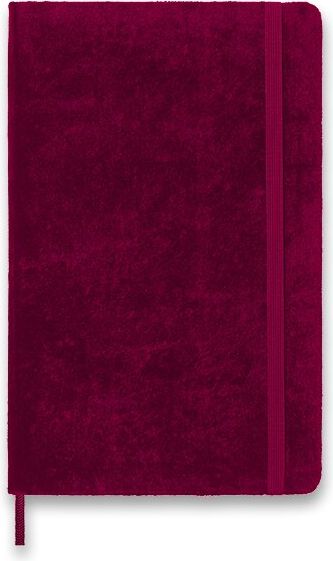 Moleskine Zápisník Velvet - tvrdé desky růžový A5 - obrázek 1