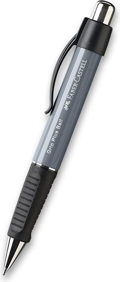 Faber-Castell Kuličková tužka Grip Plus Ball 140789 šedá 140789 - obrázek 1