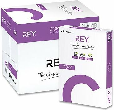 Kancelářský papír Rey Copy A4, 80 g, 5 x 500 listů - obrázek 1