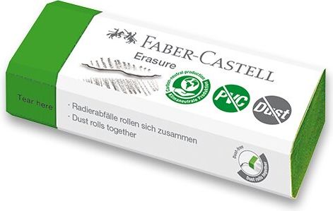 Faber-Castell Pryž PVC-Free/Dust-Free Green 187250 - obrázek 1
