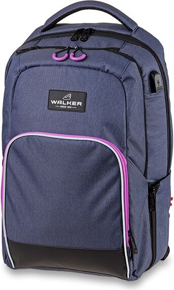 Batoh Walker College Wizzard Blue Ivy/Pink 31 l - obrázek 1