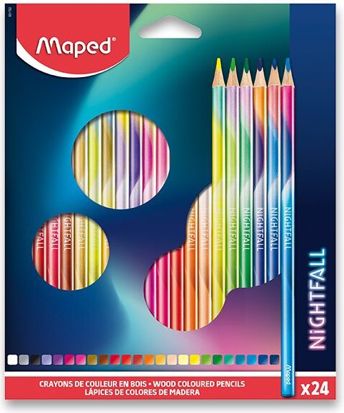 Maped Pastelky Color'Peps Nightfall 24 ks 9831 - obrázek 1