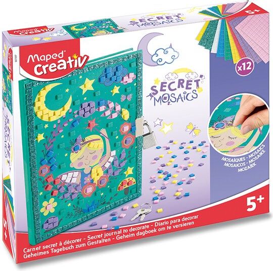 Maped Sada Creativ Secret Mosaics Secret diary tajný deníček - obrázek 1
