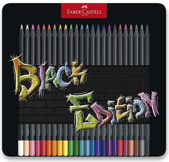 Faber-Castell Pastelky Black Edition 24 ks  1164 - obrázek 1