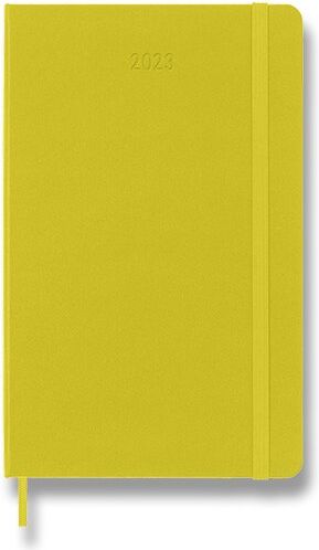 Moleskine Diář 2023 - tvrdé desky žlutý A5 denní - obrázek 1