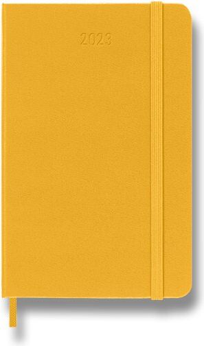 Moleskine Diář 2023 - tvrdé desky oranžový A6 - obrázek 1