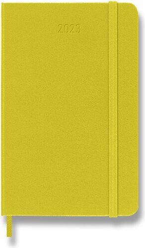 Moleskine Diář 2023 - tvrdé desky žlutý A6 - obrázek 1