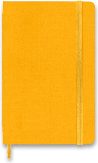 Moleskine Zápisník Silk - tvrdé desky oranžová S, linkovaný - obrázek 1