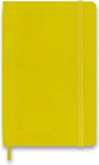Moleskine Zápisník Silk - tvrdé desky žlutá S, linkovaný - obrázek 1