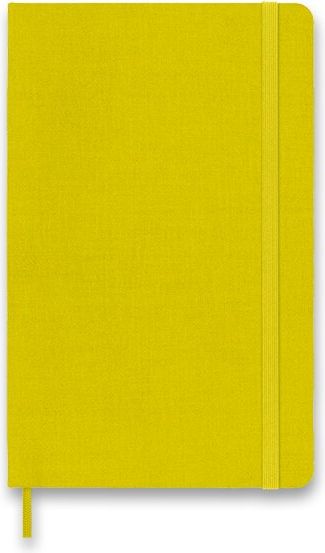 Moleskine Zápisník Silk - tvrdé desky žlutá L, linkovaný - obrázek 1