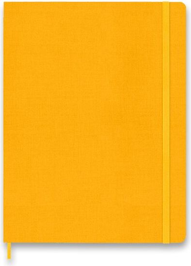 Moleskine Zápisník Silk - tvrdé desky oranžová XL, linkovaný - obrázek 1