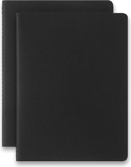Moleskine Sešity Smart - měkké desky XL, čisté, 2 ks, černé - obrázek 1