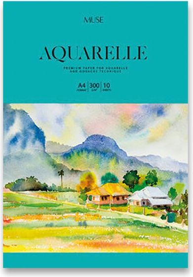 Shkolyaryk Kreslicí karton Muse Aquarelle A4+, 10 listů - obrázek 1