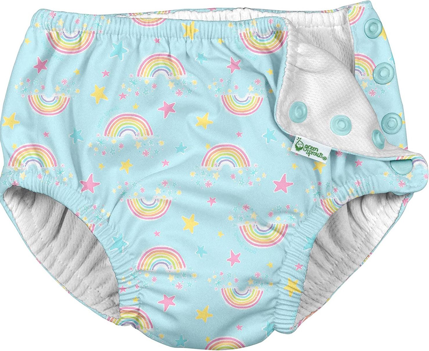 I Play/ Green Sprouts  Plenkové plavky, AQUA RAINBOWS velikost: 6m - obrázek 1