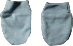 Rukavičky kojenecké bavlna - KLASIK tmavě šedé - vel.0-3měs. - obrázek 1