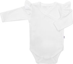Souprava dívčí 2-dílná body a polodupačky - PRACTICAL bílá  - vel.56 - obrázek 2