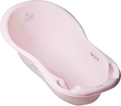 Vanička dětská anatomická s výpustí 100cm - BUNNY růžová - Tega - obrázek 1