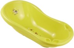 Vanička dětská anatomická s výpustí Keeper - FUNNY FARM zeleno-žlutá - 84cm - obrázek 1