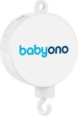 Náhradní hrací strojek do kolotoče nad postýlku - BABYONO bílý - obrázek 1