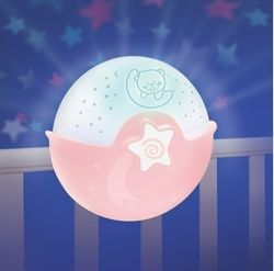 Dětský projektor s melodiemi - NOČNÍ LAMPIČKA ecru - Infantino - obrázek 2