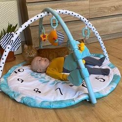 Deka hrací s hrazdami - MĚSÍCE V ROCE s mátovou - BabyMix - obrázek 3