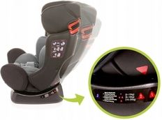 Dětská autosedačka 4Baby - FREEWAY červená - 0-25kg - obrázek 2
