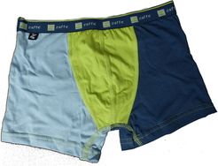 Chlapecké spodní prádlo - TRENÝRKY BOXERKY ZAFFE modro-zelené - vel.146-152 - obrázek 1